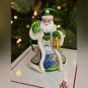 Danbury mint Irish Santa
